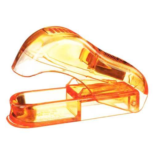 Tablettenteiler gro&szlig; farbig transparent - 1