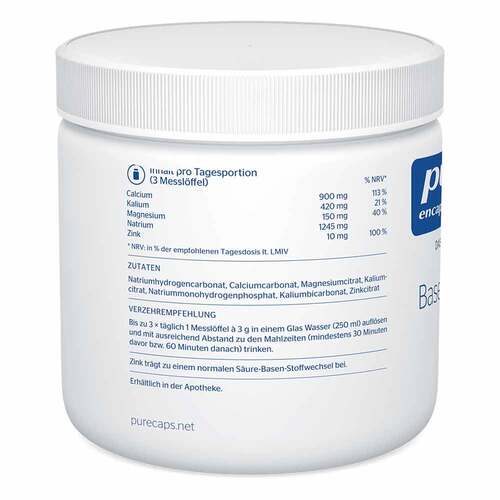 Pure Encapsulations Basenpulver plus  - 3