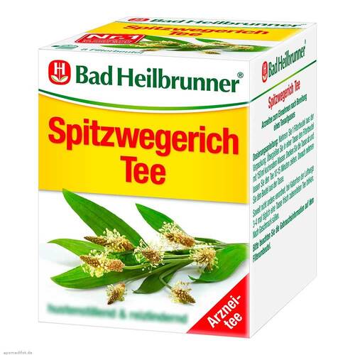 Bad Heilbrunner Tee Spitzwegerichkraut Beutel - 1