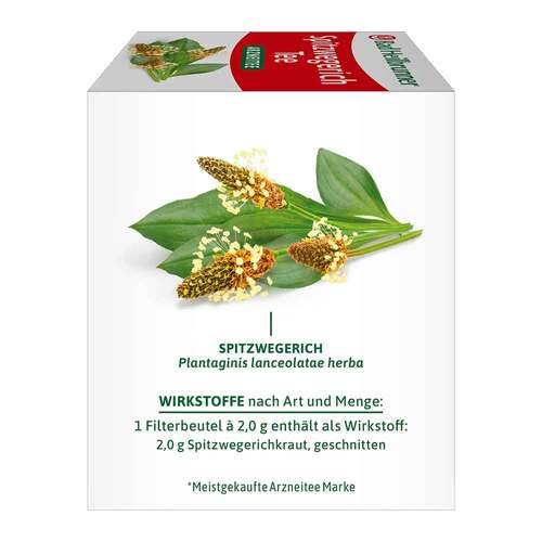 Bad Heilbrunner Tee Spitzwegerichkraut Beutel - 4