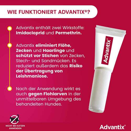 Advantix Spot-on Hund bis 4 kg L&ouml;sung - 8