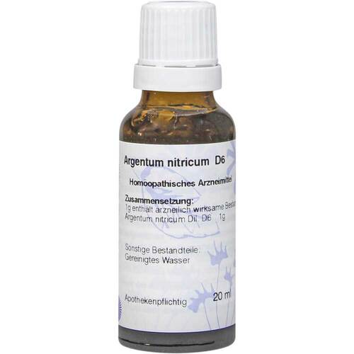 Argentum nitricum D 6 Dilution - 1