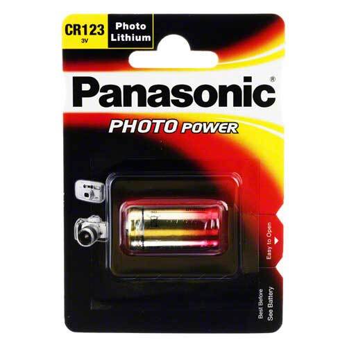 Batterien Lithium 3V CR 123A - 1