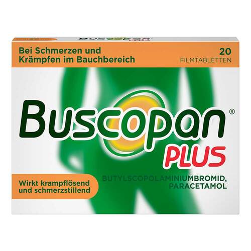 Buscopan® PLUS bei Bauchschmerzen &amp; Regelschmerzen - 1