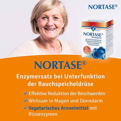 NORTASE Kapseln vegetarische Verdauungsenzyme - 7