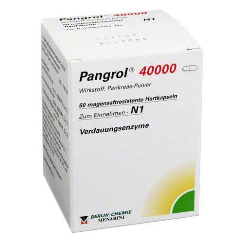 Pangrol 40000 magensaftresistente Kapseln - 1