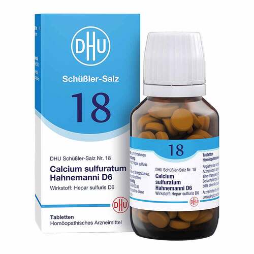 DHU Sch&uuml;&szlig;ler-Salz Nr. 18 Calcium sulfuratum Hahnemanni D6 Tabletten - 1