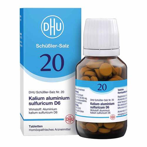 DHU Sch&uuml;&szlig;ler-Salz Nr. 20 Kalium aluminium sulfuratum D 6 Tabletten - 1