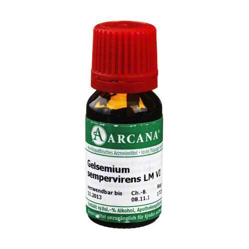 Gelsemium Sempervirens Arcana LM 6 Dilution - 1