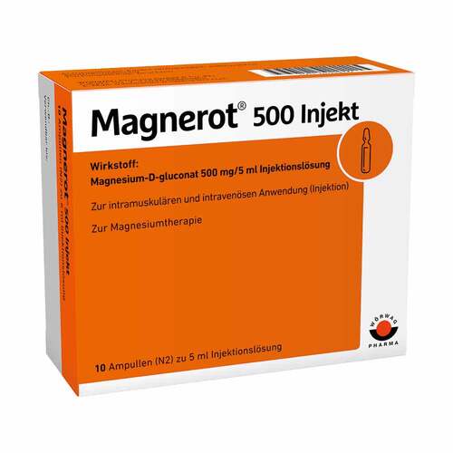 Magnerot 500 Injekt Ampullen - 1