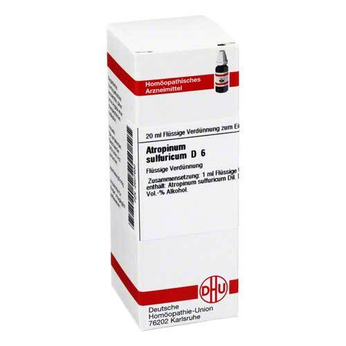 DHU Atropinum sulfuricum D 6 Dilution - 1