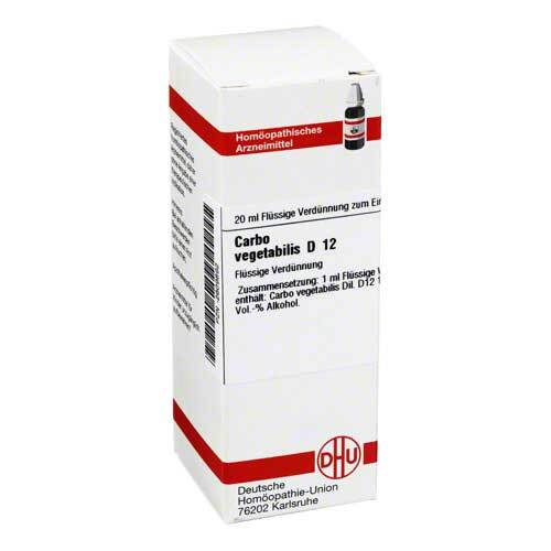 DHU Carbo vegetabilis D 12 Dilution - 1