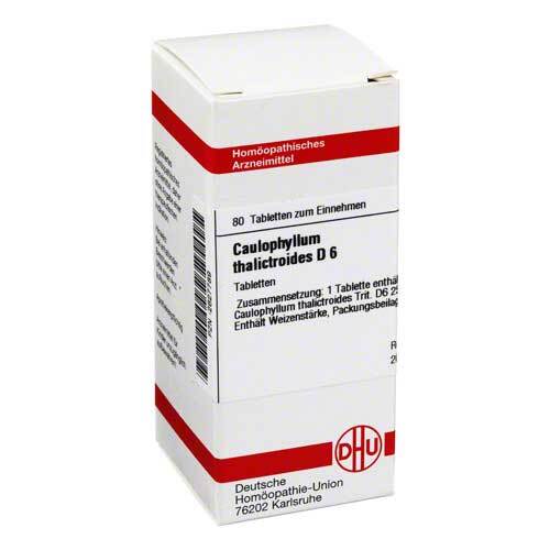 DHU Caulophyllum thalictroides D 6 Tabletten - 1