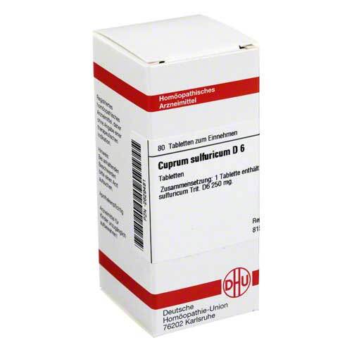 DHU Cuprum sulfuricum D 6 Tabletten - 1