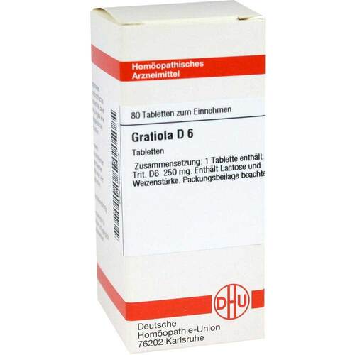 DHU Gratiola D 6 Tabletten - 1