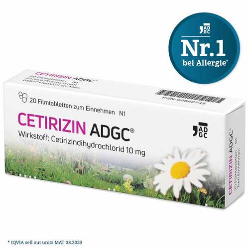 Cetirizin-ADGC® Filmtabletten - 2