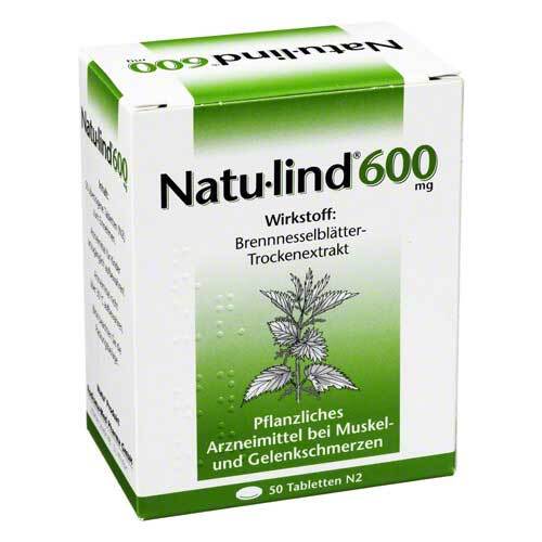 Natulind 600 mg &uuml;berzogene Tabletten - 1