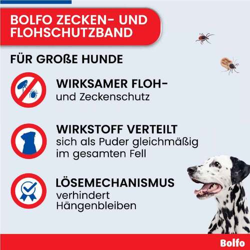 Bolfo Flohschutzband f&uuml;r gro&szlig;e Hunde - 4