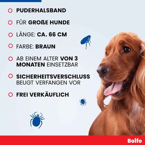 Bolfo Flohschutzband f&uuml;r gro&szlig;e Hunde - 6