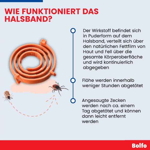 Bolfo Flohschutzband f&uuml;r gro&szlig;e Hunde - 8