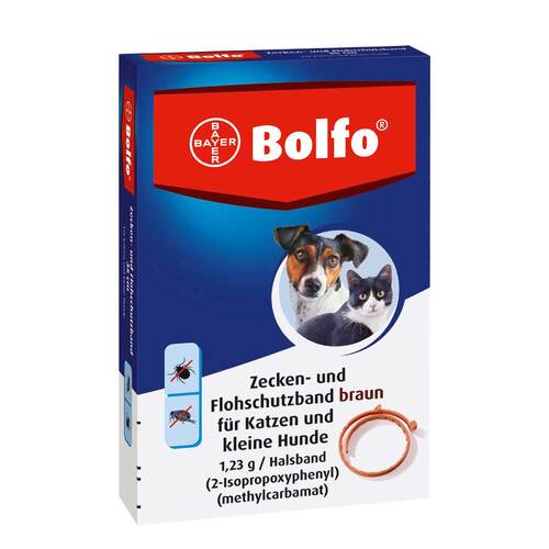 Bolfo® Zecken- und Flohschutzband f&uuml;r Katzen und kleine Hunde - 1