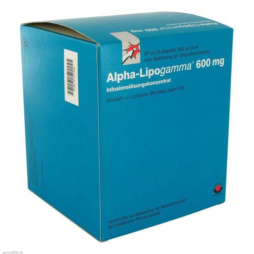 Alpha Lipogamma 600 Infusionsl&ouml;sung - 1