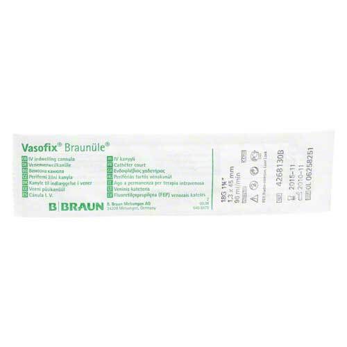 Vasofix Braun&uuml;le 18G 45mm gr&uuml;n - 1