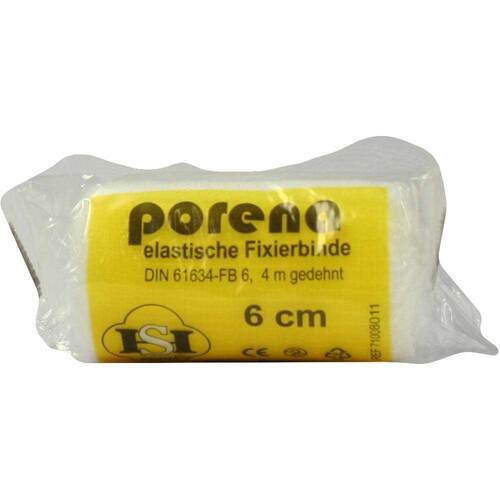 Porena elastische Mullbinde binde 6cm Cello wei&szlig; - 1