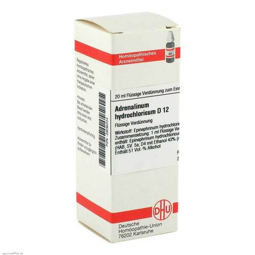 DHU Adrenalin hydrochloricum D 12 Dilution - 1