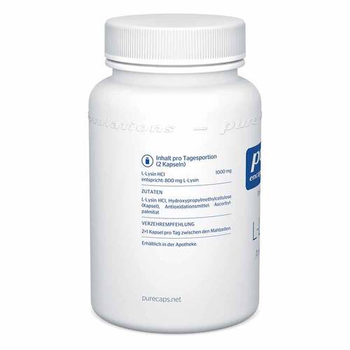 Pure Encapsulations L-Lysin Kapseln - 3