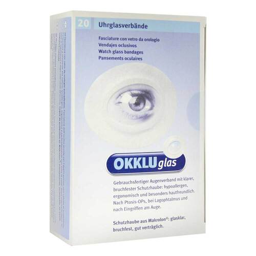 Okkluglas Uhrglasverband - 1