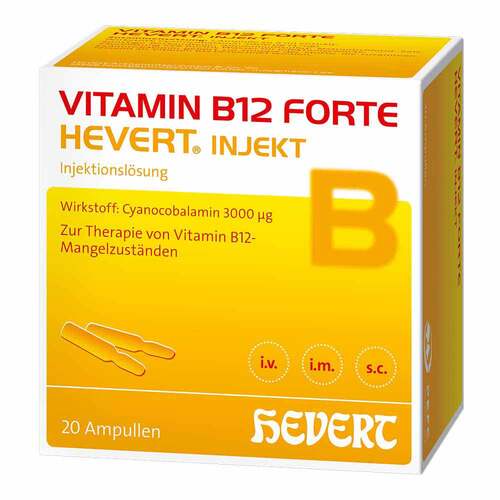 Vitamin B12 forte Hevert Injekt Ampullen - 1