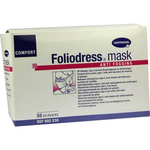Foliodress mask Comfort anti fogging Typ2 OP-Masken - 1