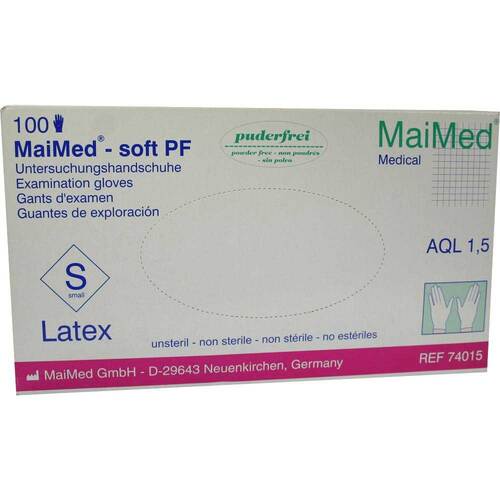 Maimed soft PF Handschuhe unsteril Gr&ouml;&szlig;e S - 1