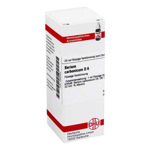 DHU Barium carbonicum D 6 Dilution - 1