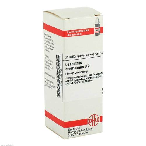 DHU Ceanothus americanus D 2 Dilution - 1