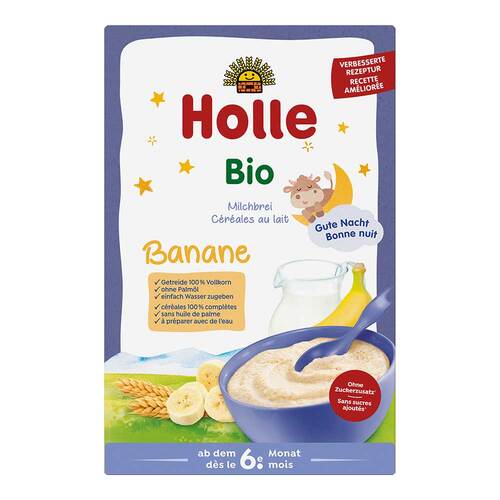 Holle Bio Milchbrei Banane - 1