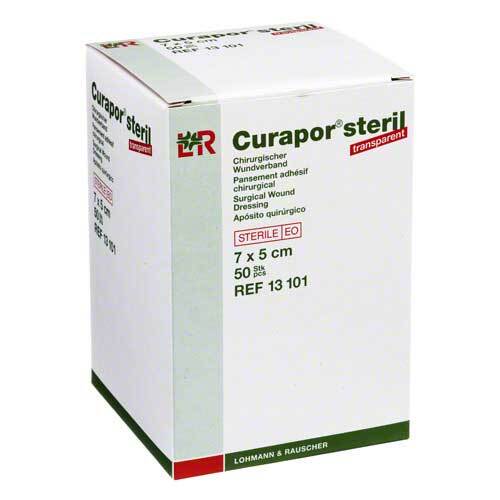 Curapor Wundverband transparent 5x7 cm steril - 1