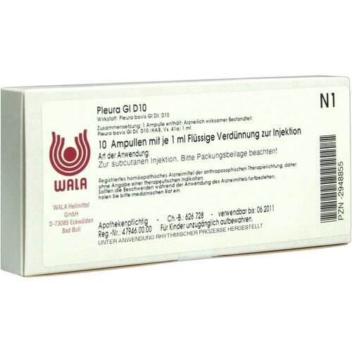 Pleura GL D 10 Ampullen - 1