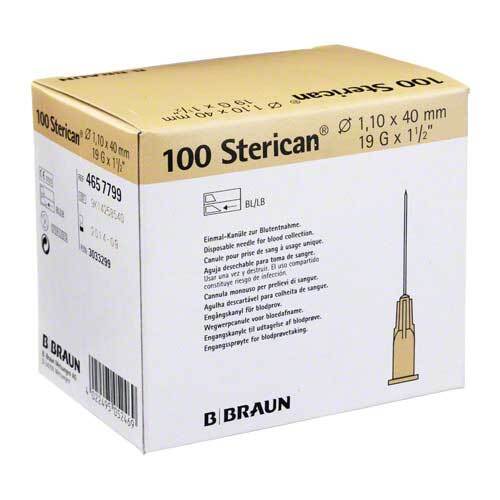 Sterican Kan&uuml;len 19Gx1 1 / 2 1,1x40 mm - 1