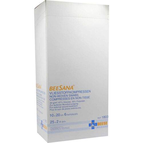 Vlieskompressen 10x20 cm steril 6fach - 1