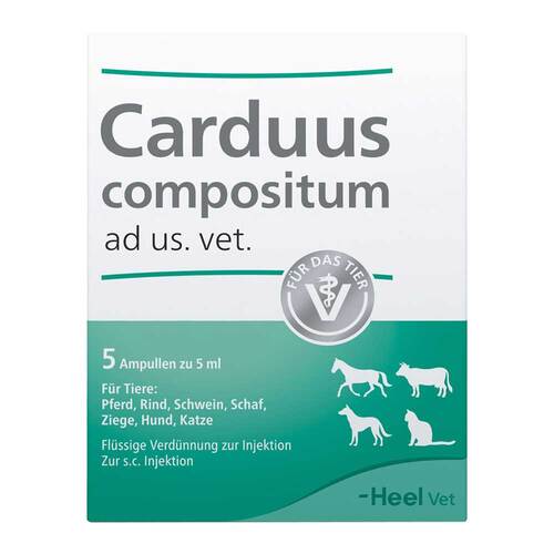 Carduus Compositum Ampullen vet. (f&uuml;r Tiere) - 1