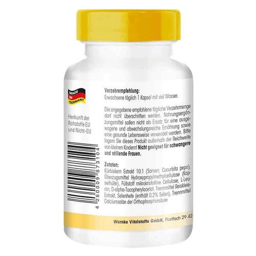 K&uuml;rbiskern Extrakt Kapseln - 2