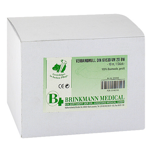 Verbandmull 8fach 10mx10cm R - 1