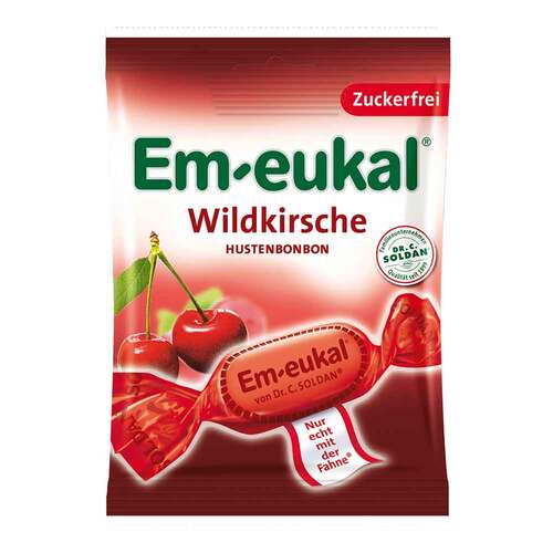 Em-eukal Hustenbonbons Wildkirsche zuckerfrei - 1