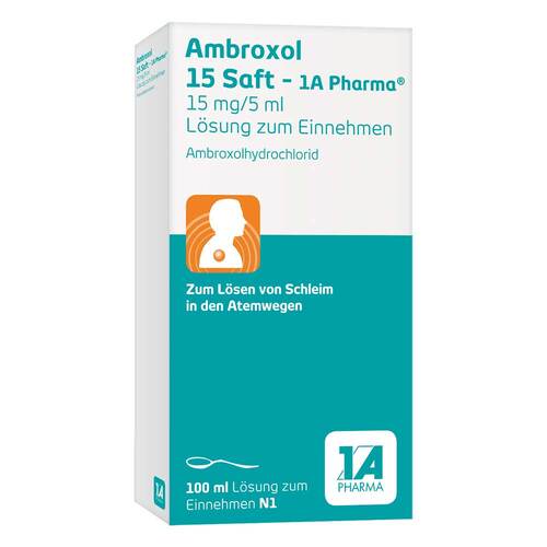 Ambroxol 15 Saft 1A Pharma - 1