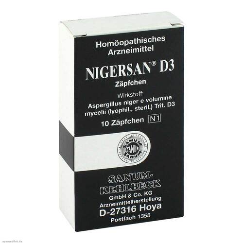 Nigersan D 3 Suppositorien - 1