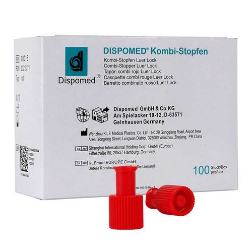 Kombistopfen LL rot - 1