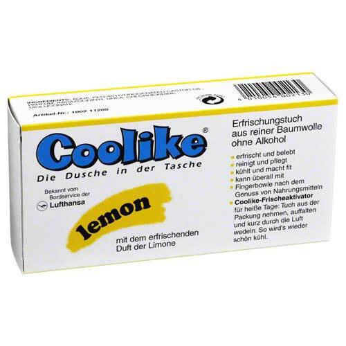 Coolike Feucht T&uuml;cher lemon BW - 1