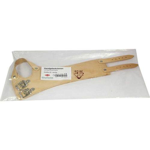 Handgelenkriemen 22 Leder re - 1